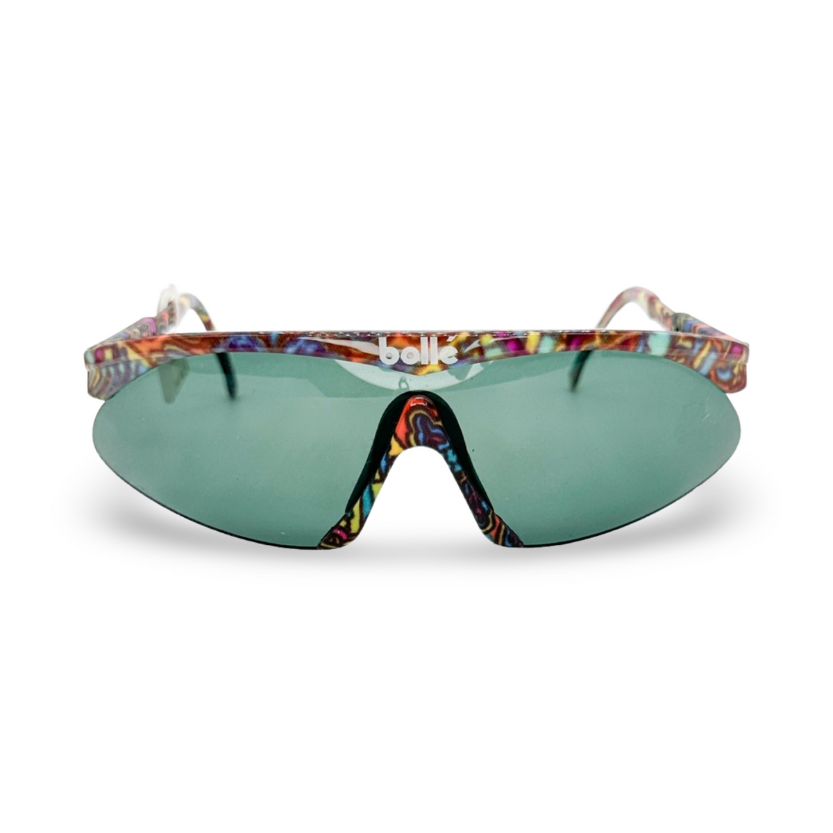 Anteojos Sol Vintage Bolle Multicolor 69 semi aéreo